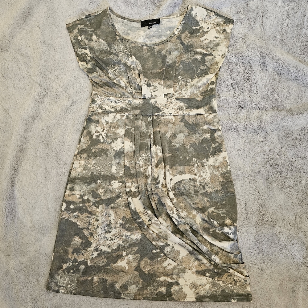 Nypontik Dress Size M Camo/Snakeskin Print